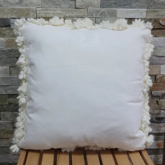 Nordstrom Hand Crafted Novelty Chunky Knit Pillow - Picture 4 of 5